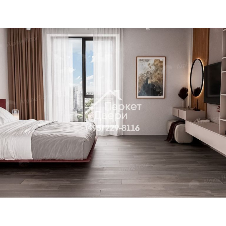 Инженерная доска Alpine Floor Studio Дуб Грей 400-1200x145x12-2