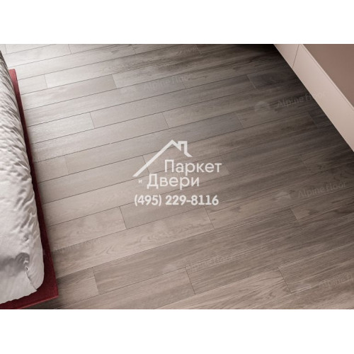 Инженерная доска Alpine Floor Studio Дуб Грей 400-1200x145x12