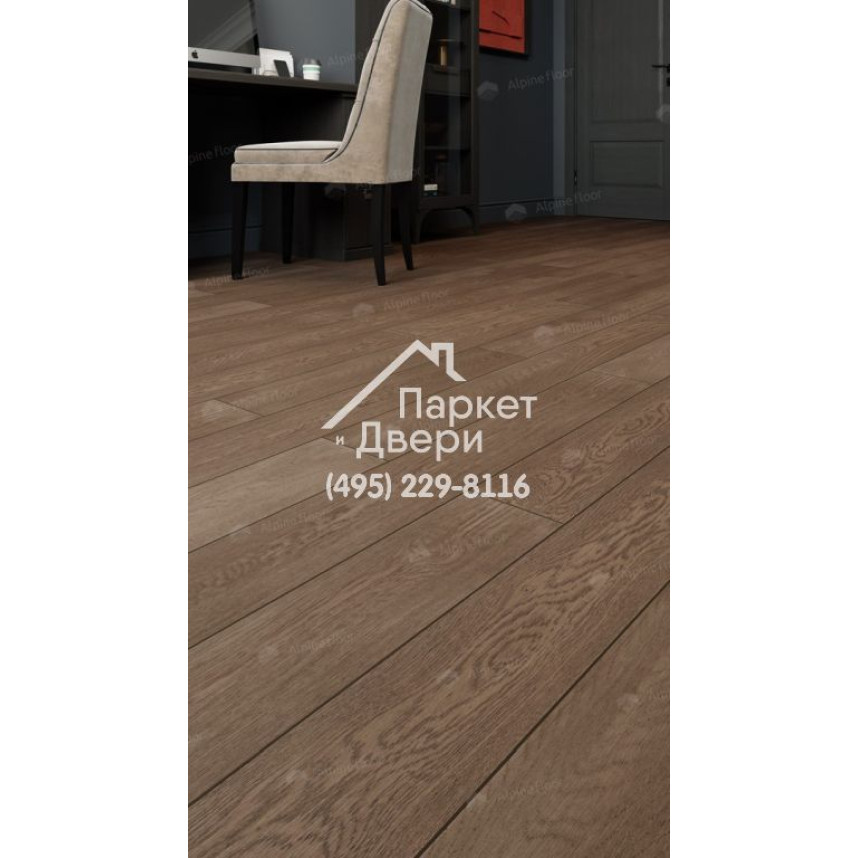 Инженерная доска Alpine Floor Studio Дуб Терра 400-1200x145x12-1
