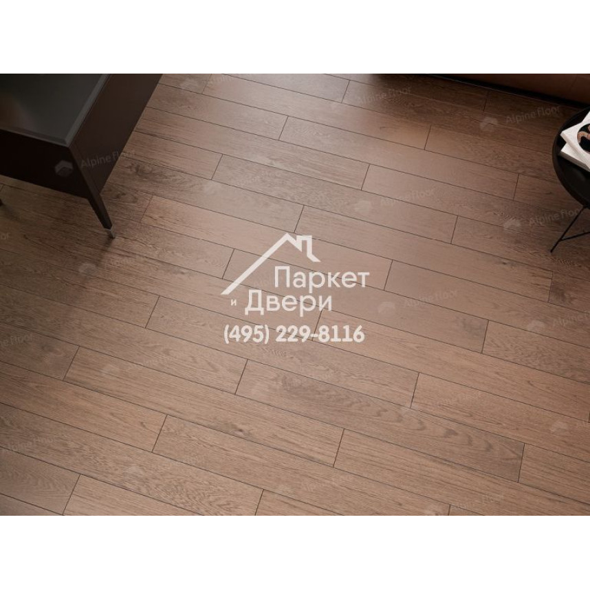 Инженерная доска Alpine Floor Villa Дуб Мокко  400-1200x165x12-3