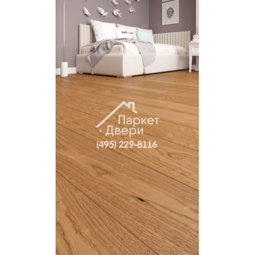 Инженерная доска Alpine Floor Villa Дуб Миндальный  EW201-02 400-1200x165x12