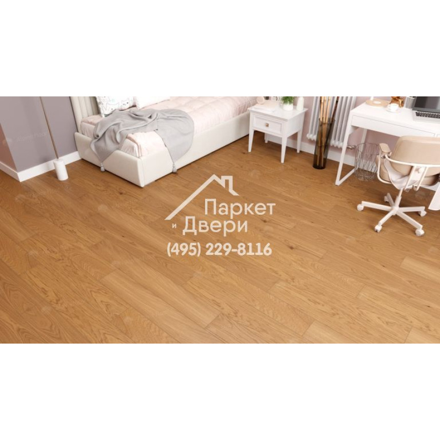 Инженерная доска Alpine Floor Villa Дуб Миндальный  EW201-02 400-1200x165x12-3