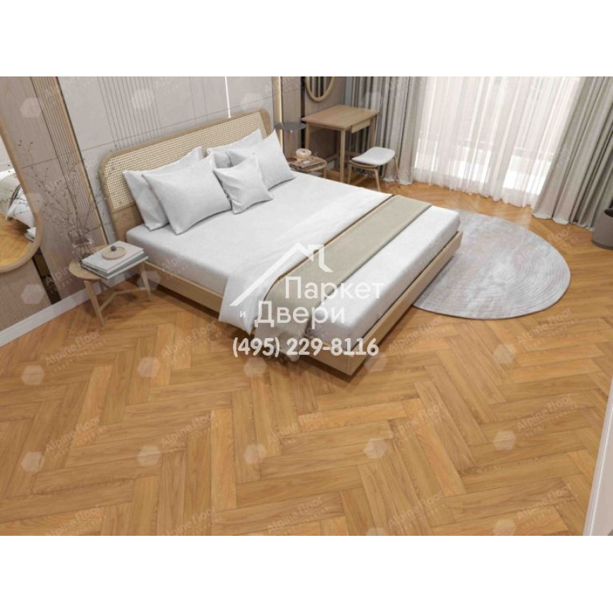 Инженерная доска Alpine Floor Castle Дуб Хани EW202-05 венгерская елка 600×120×12