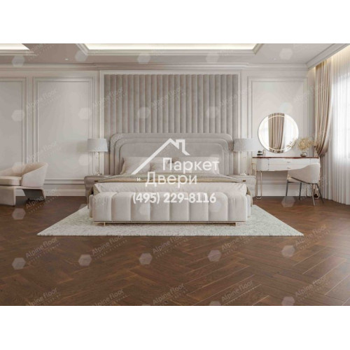 Инженерная доска Alpine Floor Castle Дуб Тобакко EW202-08 венгерская елка 600×120×12