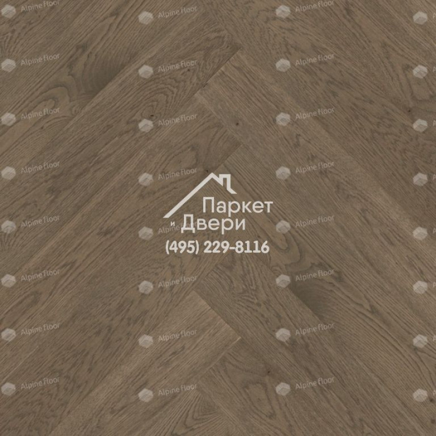 Инженерная доска Alpine Floor Castle Дуб Гранд Каньон EW202-10 венгерская елка 600×120×12-4