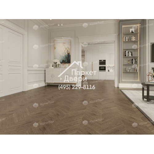 Инженерная доска Alpine Floor Chateau Дуб Гранд Каньон EW203-10