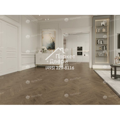 Инженерная доска Alpine Floor Chateau Дуб Гранд Каньон EW203-10