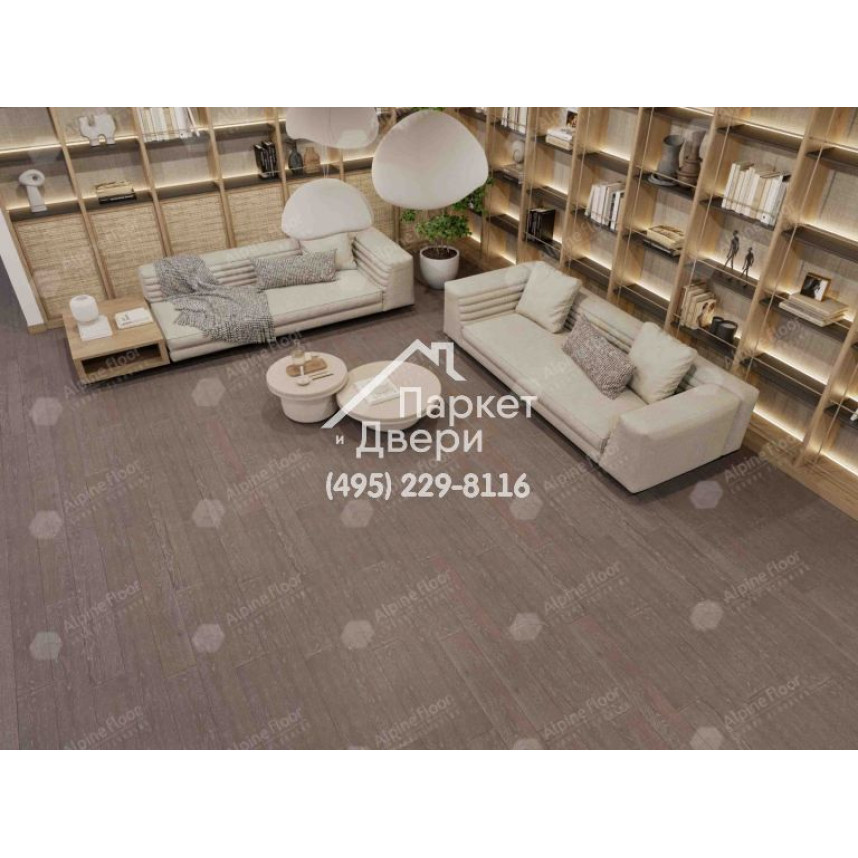 Инженерная доска Alpine Floor Villa Грей Стори EW201-15-2