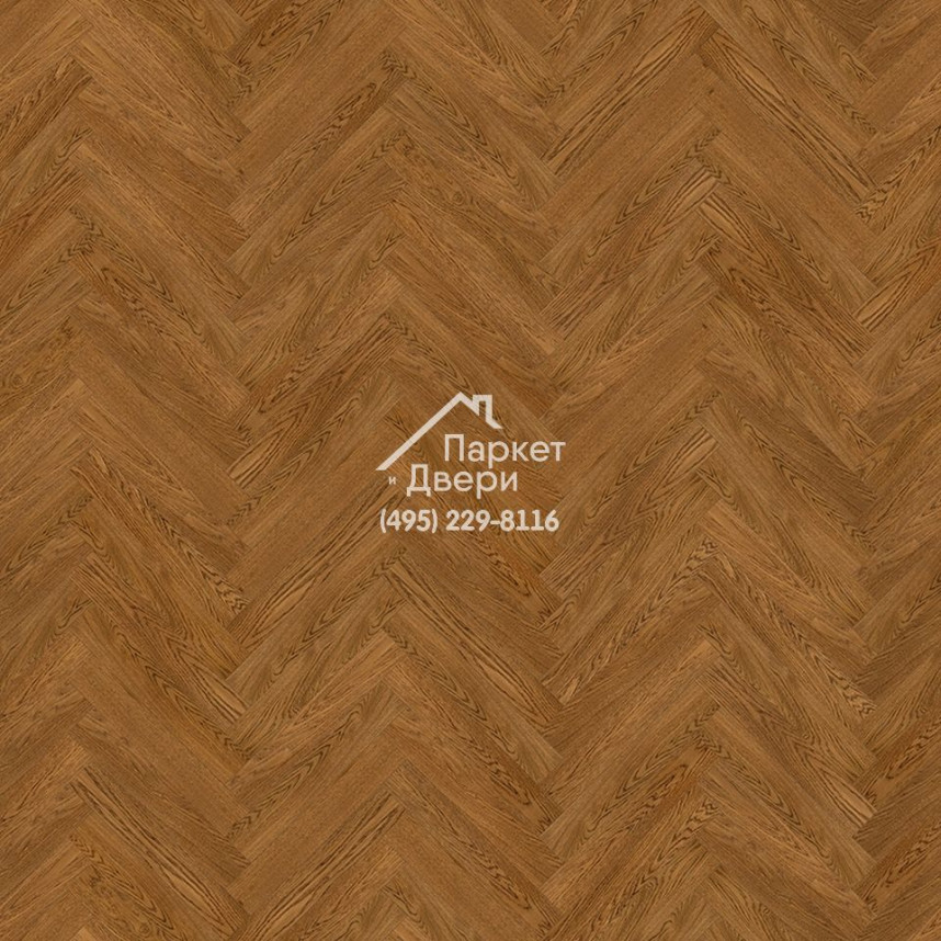 Паркет Английская Ёлка 90⁰ Coswick Дуб Орех 1122-1204-10, Селект энд Бэттер, 635x127x19,05