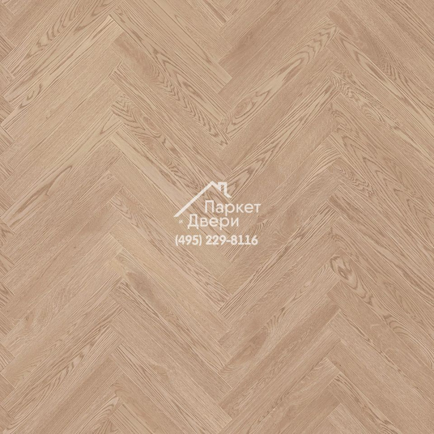 Паркет Английская Ёлка Coswick Дуб Титановый буфф 1168-1831-10, Селект энд Бэттер, 647.7x107.95x15