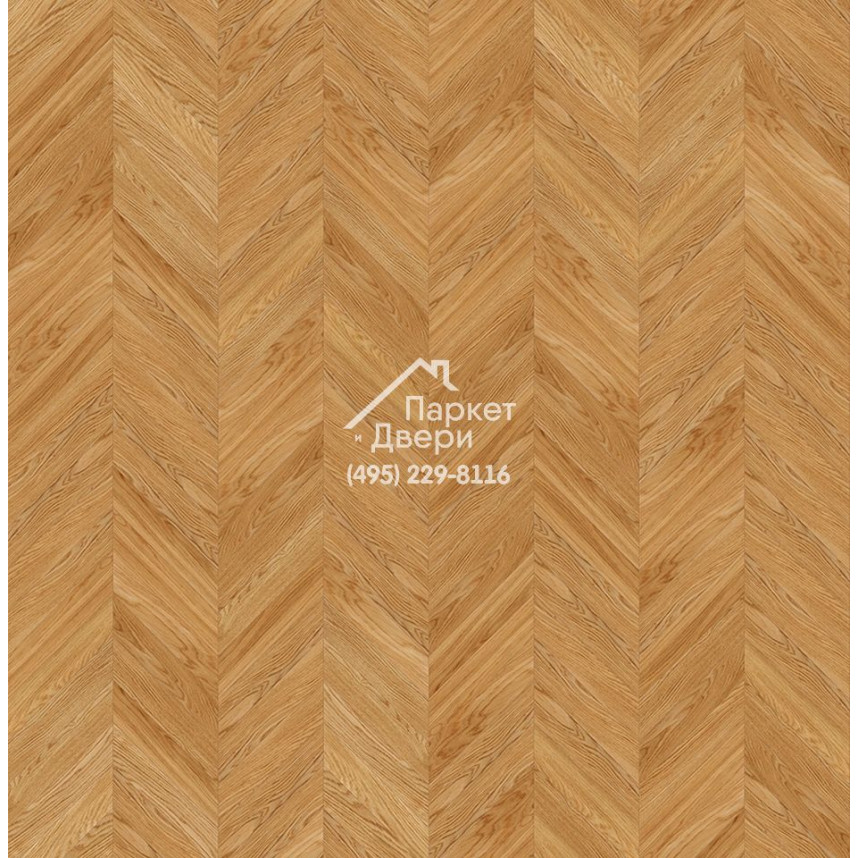 Паркет Французская Ёлка Coswick 60⁰ Дуб Натуральный 1183-1201-10, Селект энд Бэттер, 438.78x190x19,05