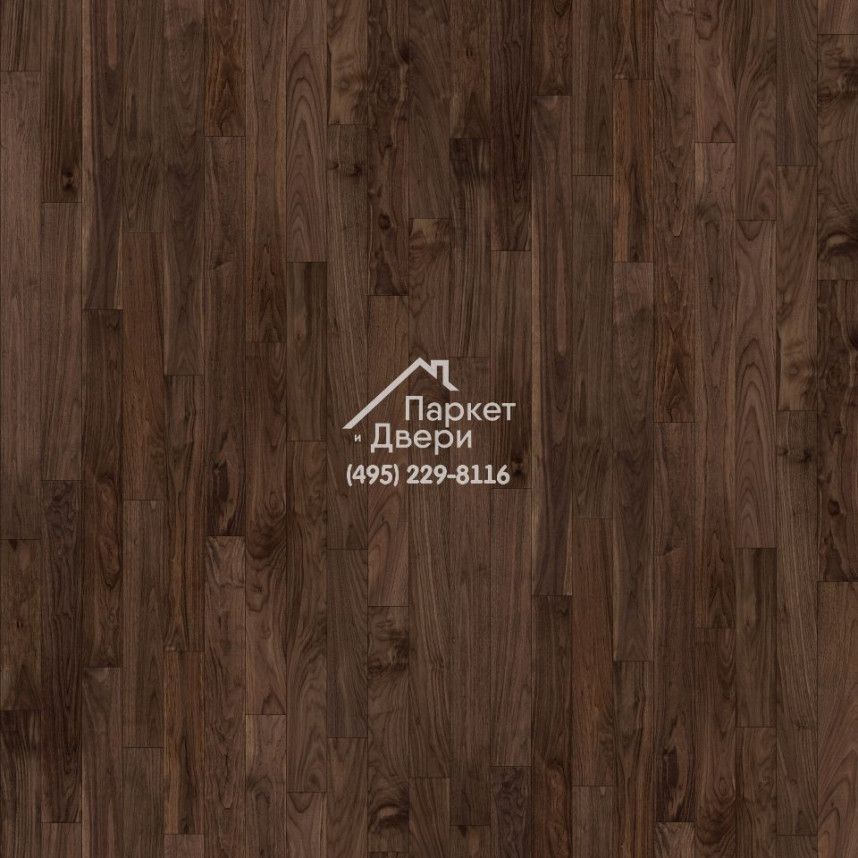 Паркетная доска Coswick Американский орех Классический 1363-3261-30, 1 Натур, 600…2100x190x19,05