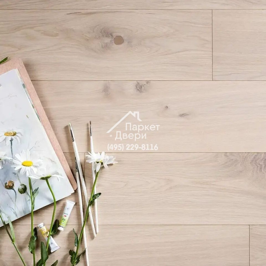 Паркетная доска Coswick Дуб Акварельный белый 1154-3842-20, 1 Коон, 600…2100x127x19.05-1