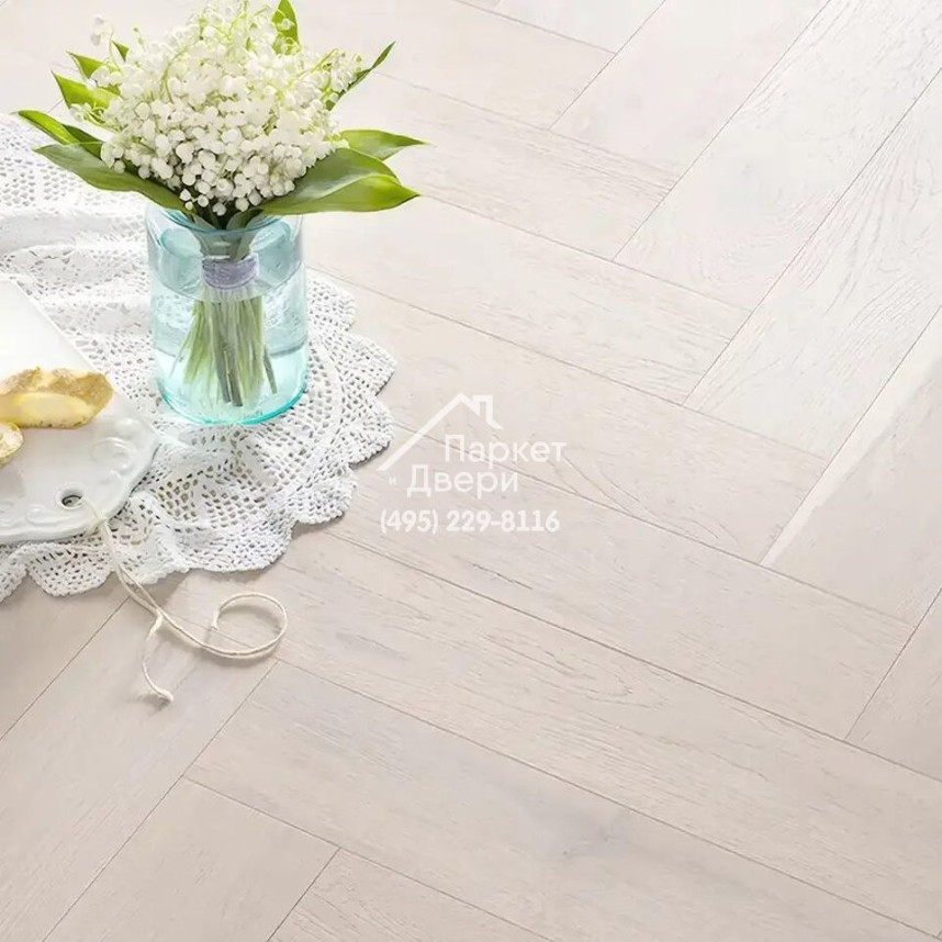 Паркет Французская Ёлка Coswick 45° Дуб Альпийский 1192-4878-20, Таверн, 438.78x190x15-1