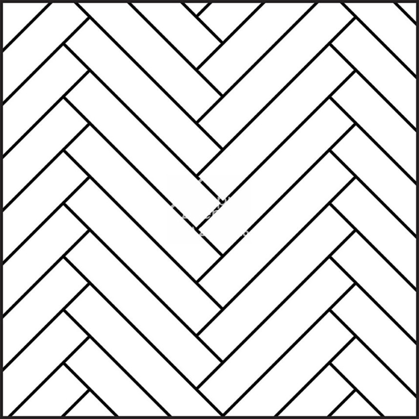 Паркет Английская елка 90⁰ Coswick Дуб Серый шпинель 1174-1867-10, Селект энд Бэттер, 635x127x15-2