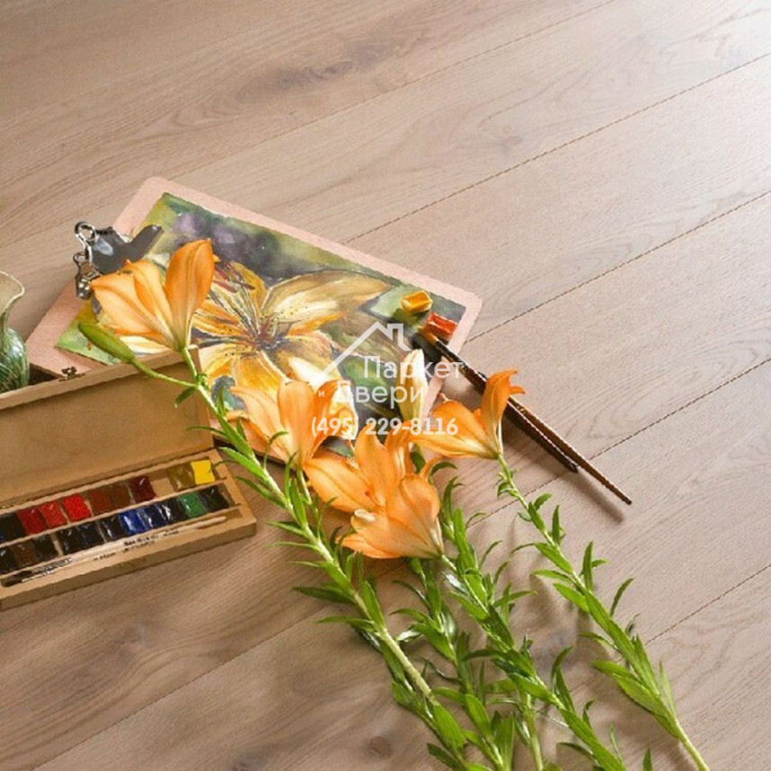 Паркетная доска Coswick Дуб Титановый буфф 1118-3831-10, Натур, 1450...2950x300x19,05-1