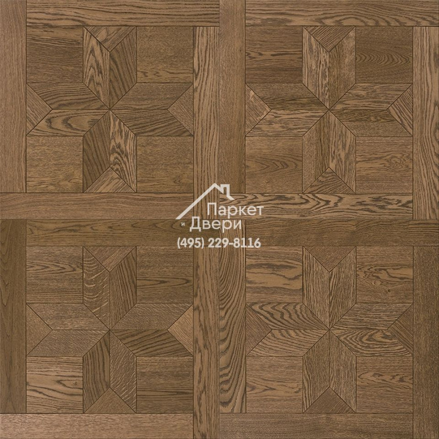 Модульный паркет Coswick Блуа Дуб Кедр 1106-1281-10, Селект энд Бэттер, 635x635x19,05