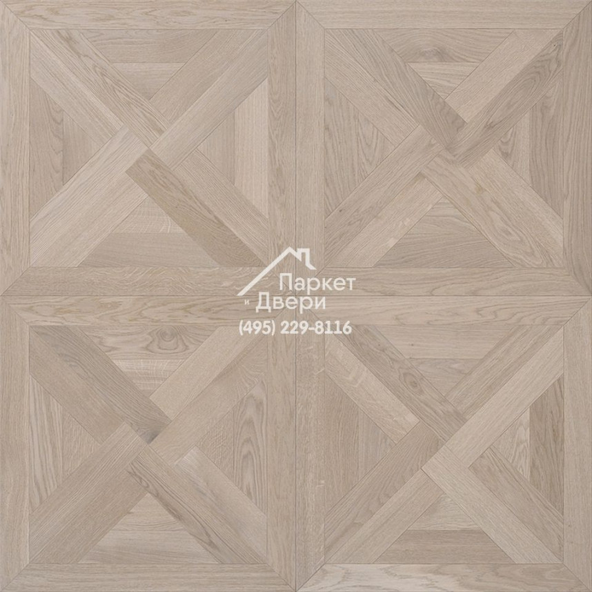 Модульный паркет Coswick Трианон Дуб Серый Дэви, 1144-1855-10, Селект энд Бэттер, 635x635x19,05