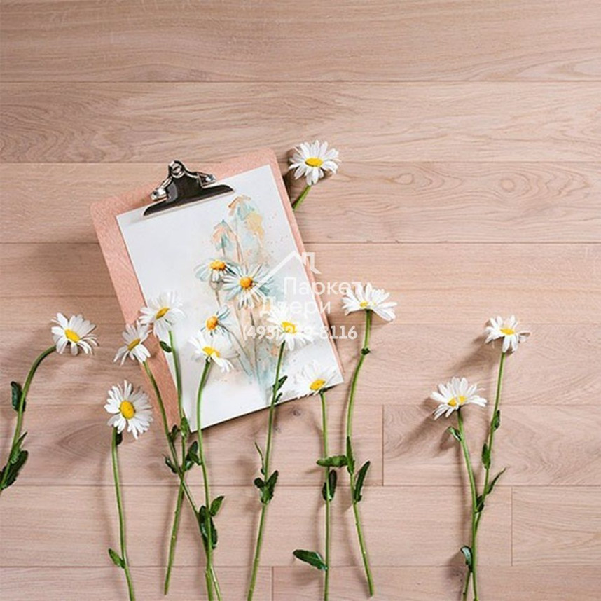 Паркетная доска Coswick Дуб Акварельный белый, 1135-3842-10, 1 Натур, 600…2100x240x19,05-1