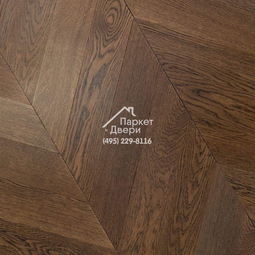 Паркет Французская Ёлка 60⁰ T&amp;G Coswick Таинственный лес Молочный Шоколад / Milk Chocolate 1123-4217-20 548x127x19,05-4