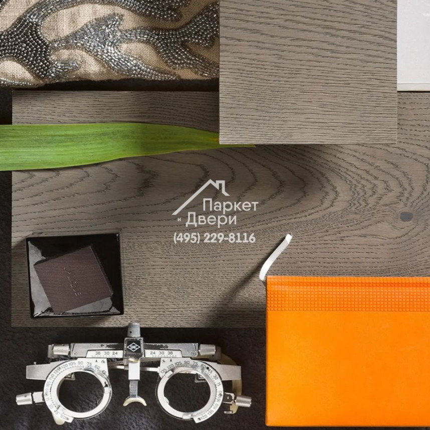 Паркет Французская Ёлка 60⁰ T&amp;G Coswick Оттенки серого Туманные фьорды / Misty Fjords 1123-4563-30 548x127x19,05