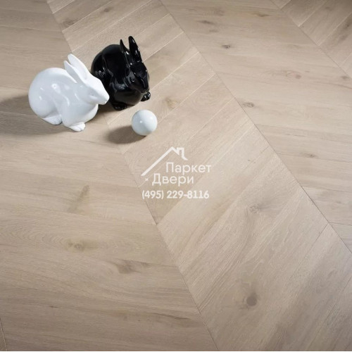 Паркет Французская Ёлка 45⁰ T&amp;G Coswick Оттенки серого Серое дерево / Grey Wood 1134-4533-20 500x127x19,05