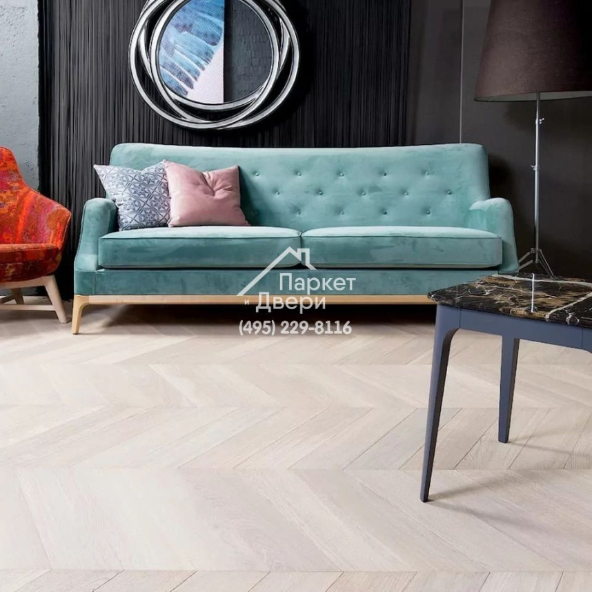 Паркет Французская Ёлка 45⁰ Coswick Альпийский, 1134-4878-20, Таверн, 500x127x19,05-3