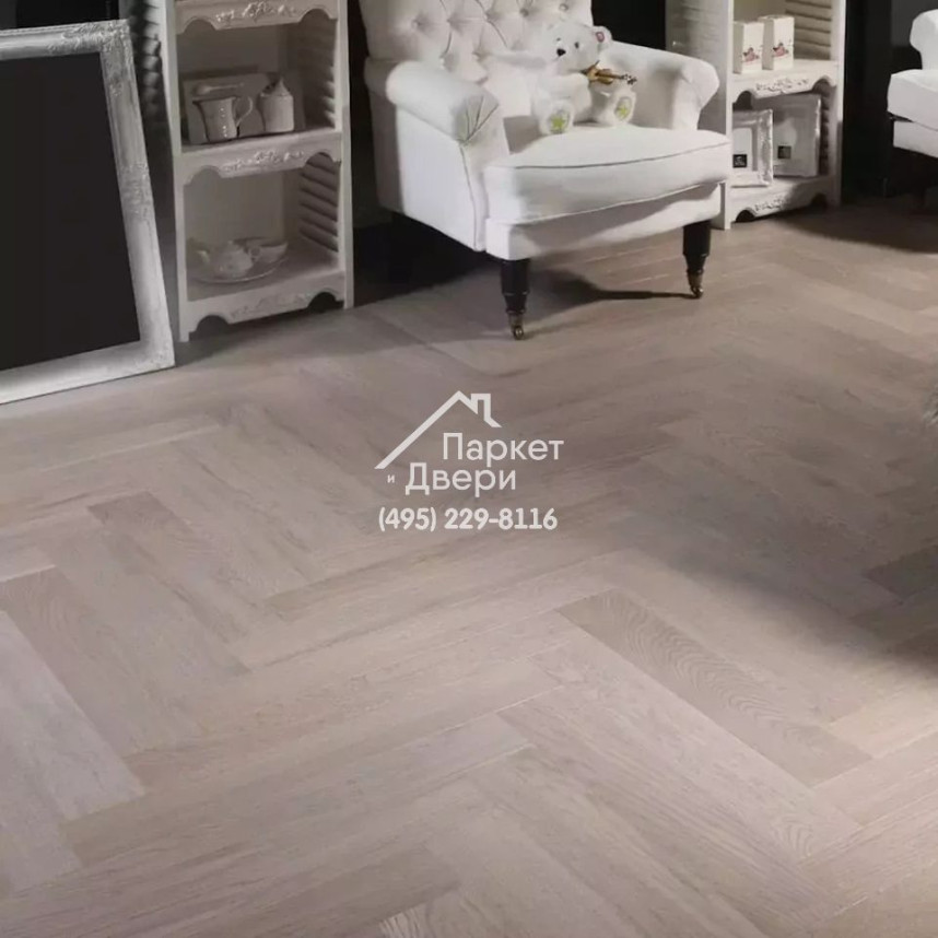 Паркет Английская Ёлка Coswick 90⁰ Дуб Шамбор рустикальный, 1174-3215-20, 1 Коон, 635x127x15-2