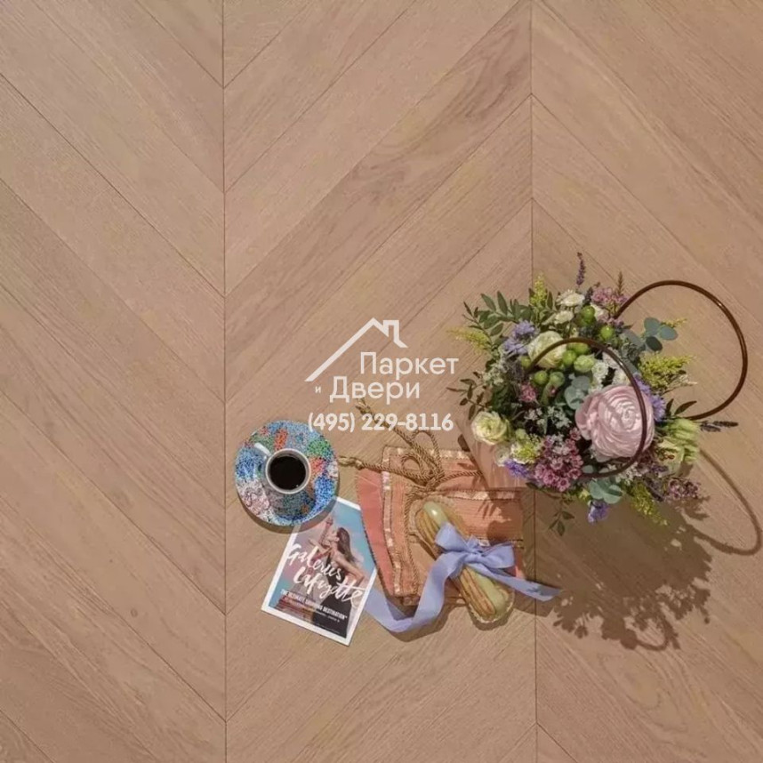 Паркет Французская Ёлка Coswick 45⁰ Дуб Сиена рустикальная,1169-3809-20, 1 Коон, 530x107.95x15-1