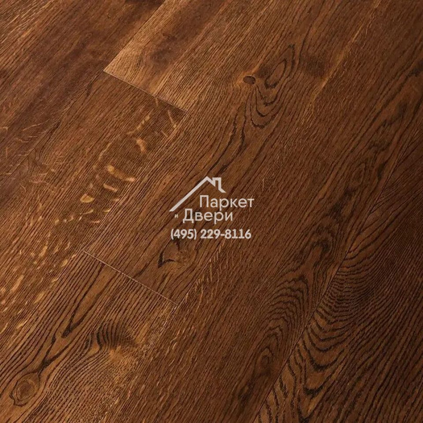 Паркет Английская Ёлка 90⁰ Coswick Дуб Молочный Шоколад 1174-4217-20, Таверн, 635x127x15-1