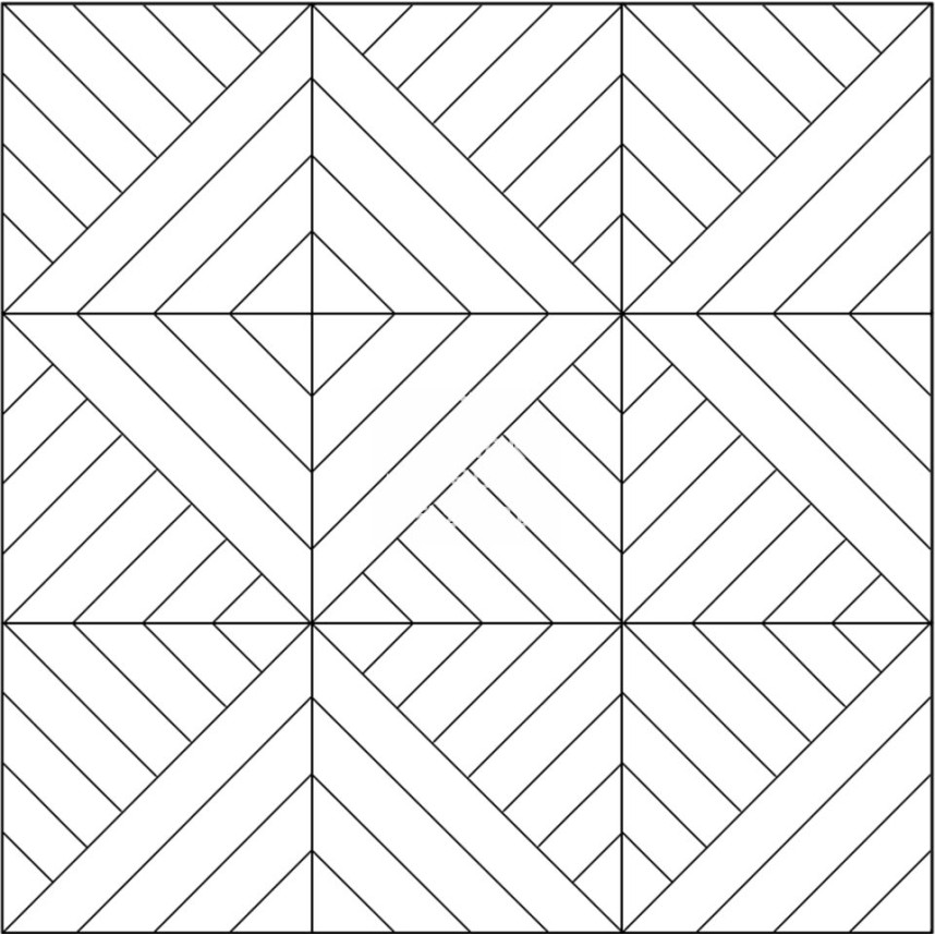 Модульный паркет Coswick Монсоро Серый Дэви, 1158-1855-10, Селект энд Бэттер, 635x635x19,05