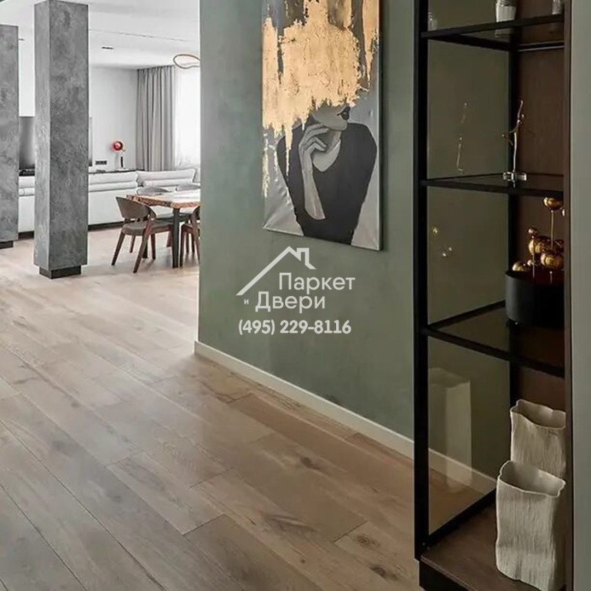 Паркетная доска Coswick Дуб Серый Дэви 1172-7855-20, Черектер, 600…2100x190x15-2