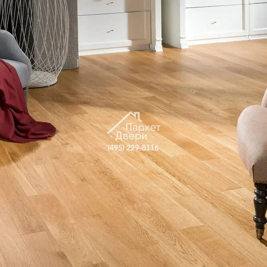 Паркетная доска Coswick Дуб Натуральный 1167-1201-10, Селект энд Бэттер, 600...2100x127x15