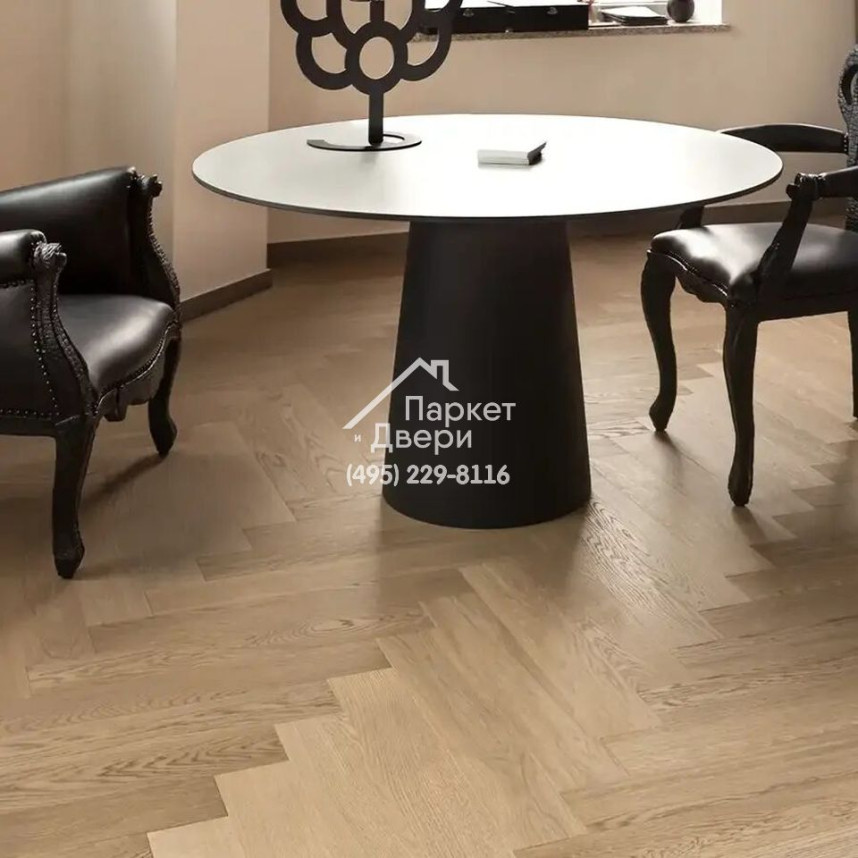 Паркет Французская Ёлка Coswick 45° Дуб Пастель 1134-1247-10, Селект энд Бэттер, 500x127x19.05-1