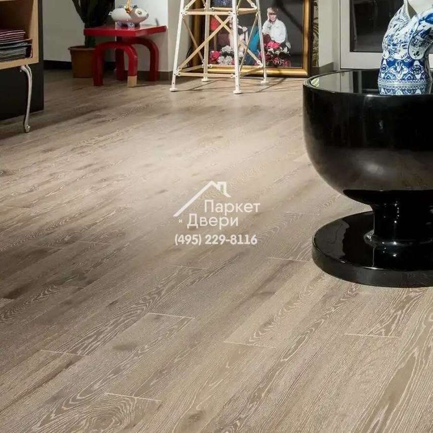 Паркет Английская Ёлка 90⁰ Coswick Дуб Серый кашемир 1174-4251-20, Таверн, 635x127x15-3