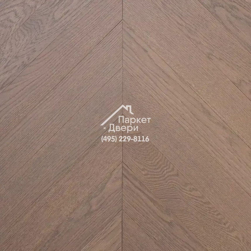 Паркет Французская Ёлка Coswick 60° Дуб Серый шпинель 1176-1867-10, Селект энд Бэттер, 548x127x15