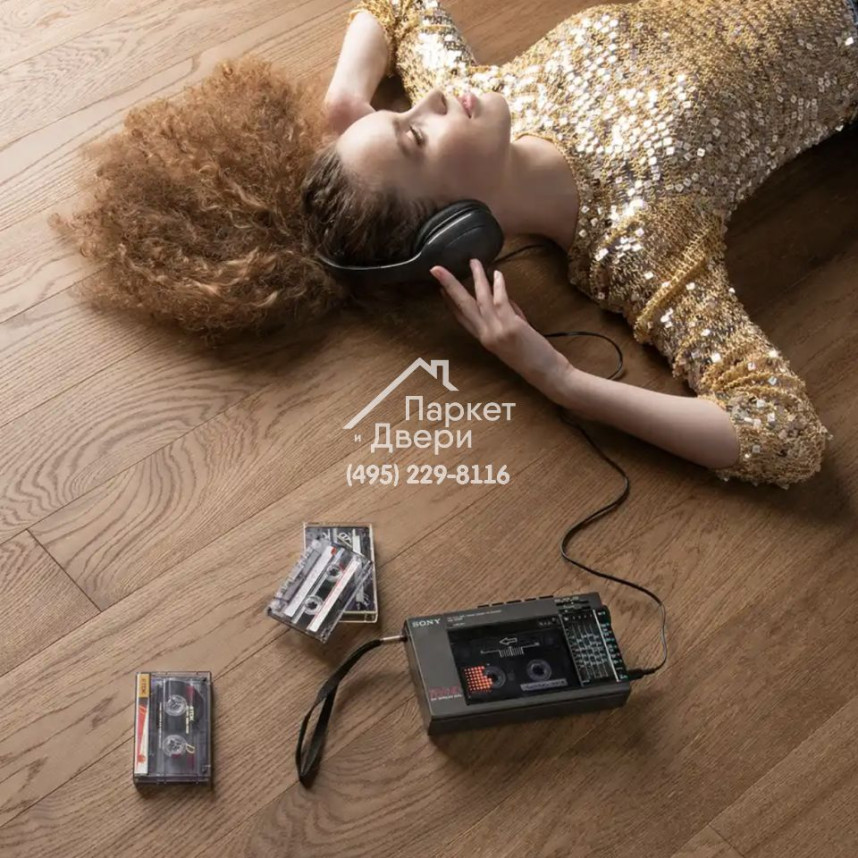 Паркетная доска Coswick Дуб Миндальный 1118-3854-10, 1 Натур, 1450...2950x300x19,05-2