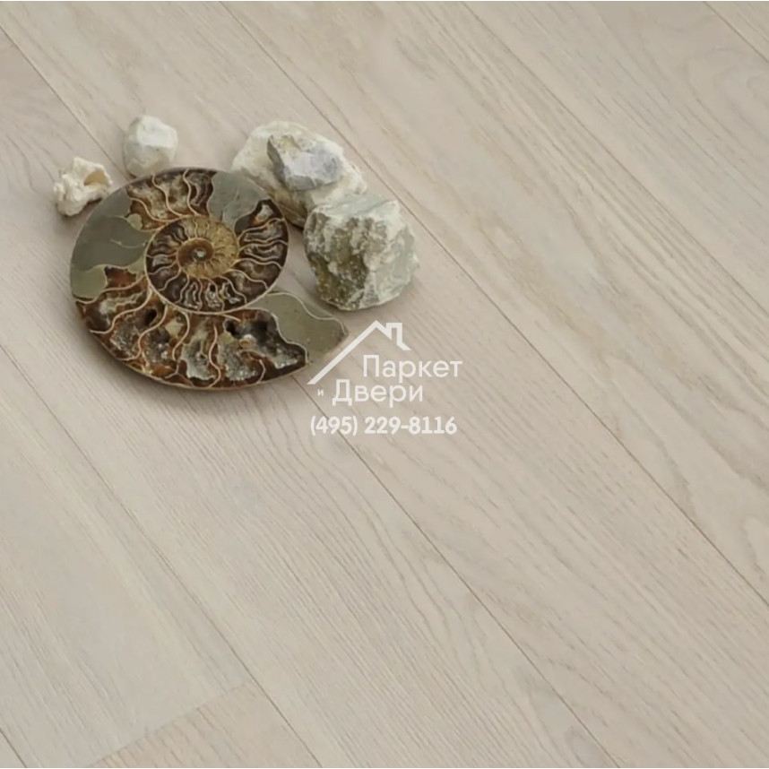 Паркетная доска Coswick Дуб Белый Иней 1167-1258-10, Селект энд Бэттер, 600…2100x127x15-1