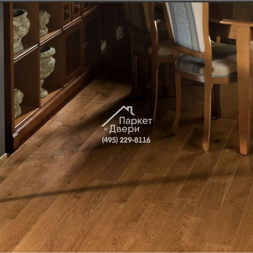 Паркетная доска Coswick Дуб Орех рустикальный 1118-7204-20, Черектер, 1450…2950x300x19,05-1