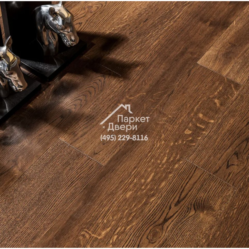 Паркетная доска Coswick Дуб Молочный Шоколад 1172-7217-20, Черектер, 600…2100x190x15