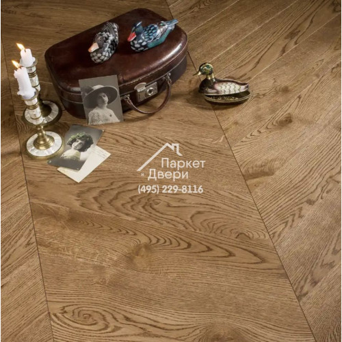 Паркет Французская Ёлка Coswick 60° Натуральная палитра / Natural Touch collection Дуб Кедр рустикальный 1183-4281-20 438.78x190x19.05