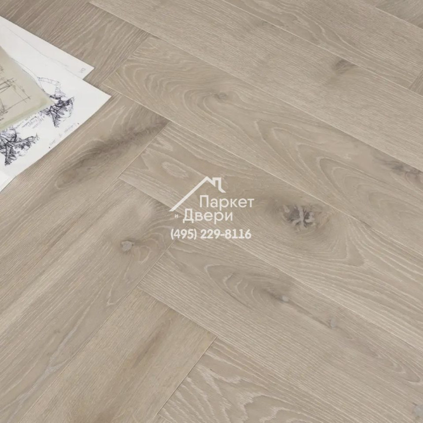 Паркет Английская Ёлка 90° Coswick Дуб Серое дерево 1168-4833-20, Таверн, 647.7x107.95x15-1