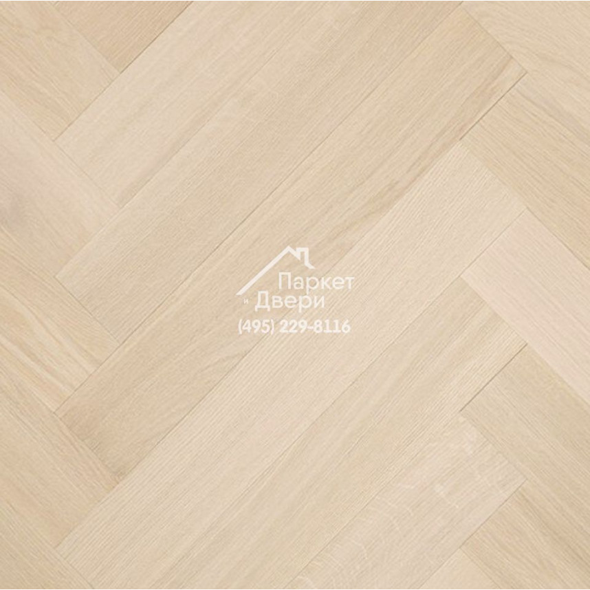 Паркет Английская Ёлка 90⁰ Coswick Дуб Ванильный рустикальный, 1122-3808-20, 1 Коон, 635x127x19,05