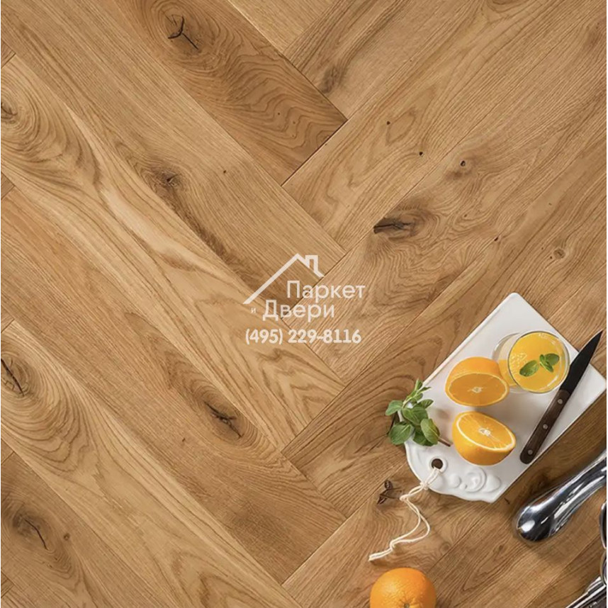 Паркет Английская Ёлка Coswick Дуб Хельсингборг 1174-4869-00, Таверн, 635x127x15