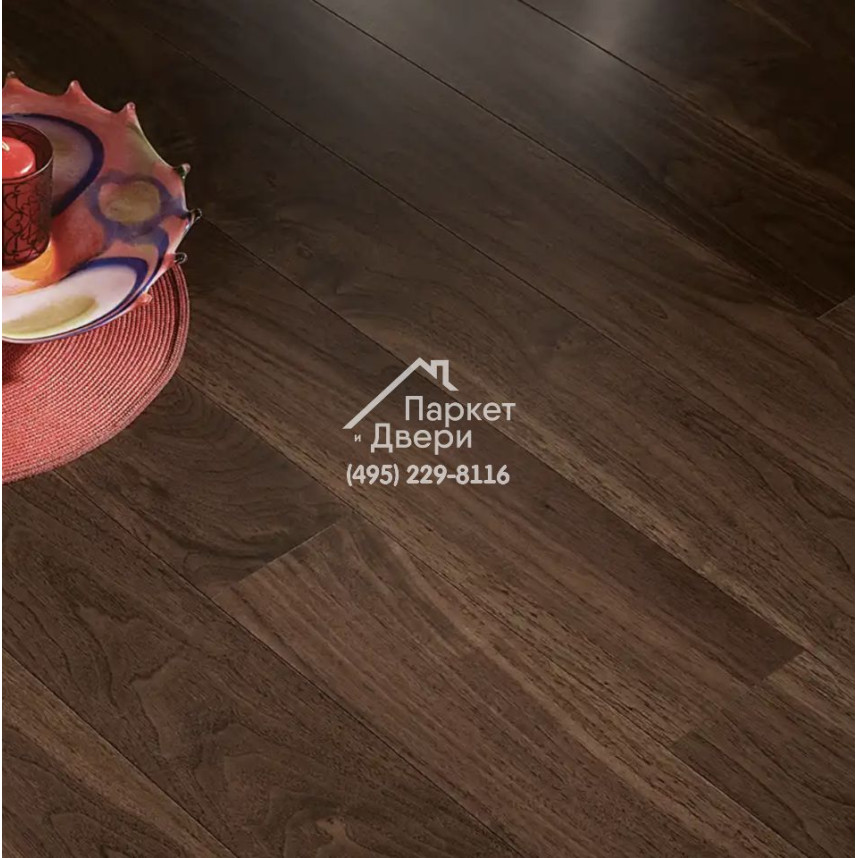 Паркет Французская Ёлка Coswick 60° Американский орех Классический, 1323-3261-30, 1 Натур, 548x127x19,05-1