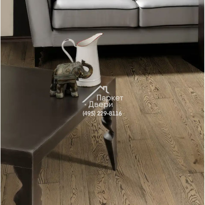 Паркет Французская Ёлка Coswick 60° Дизайнерские решения / Designer Solution collection Дуб Французский Гобелен 1176-4249-30 548x127x15