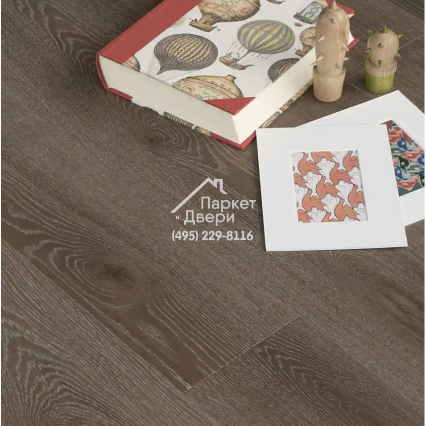 Паркет Английская Ёлка 90⁰ Coswick Дуб Дымчатый топаз 1168-4805-30, Таверн, 647.7x107.95x15-2