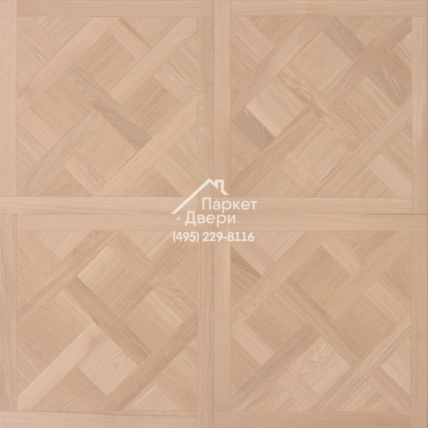 Модульный паркет Coswick Версаль Дуб Титановый буфф 1143-1831-10, Селект энд Бэттер, 635x635x19,05