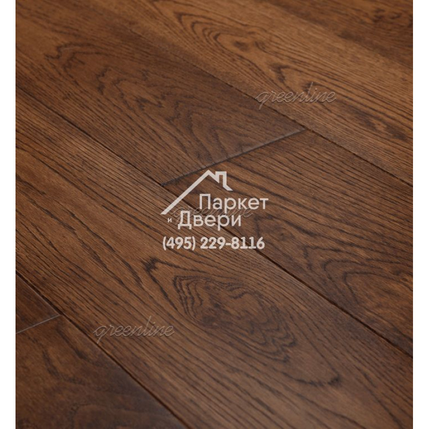 Инженерная доска Greenline Deluxe 130 леон, от 145 до 185 x400-1500x15 мм