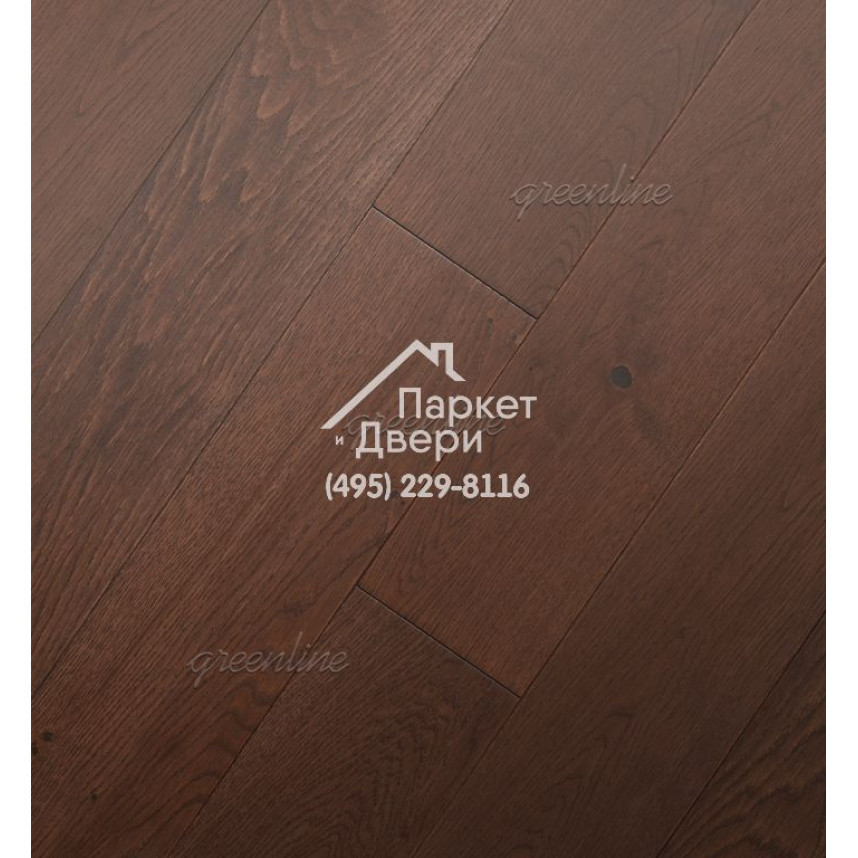 Инженерная доска Greenline Extra 705 дуб магнет, 145 x400-1500x15 мм